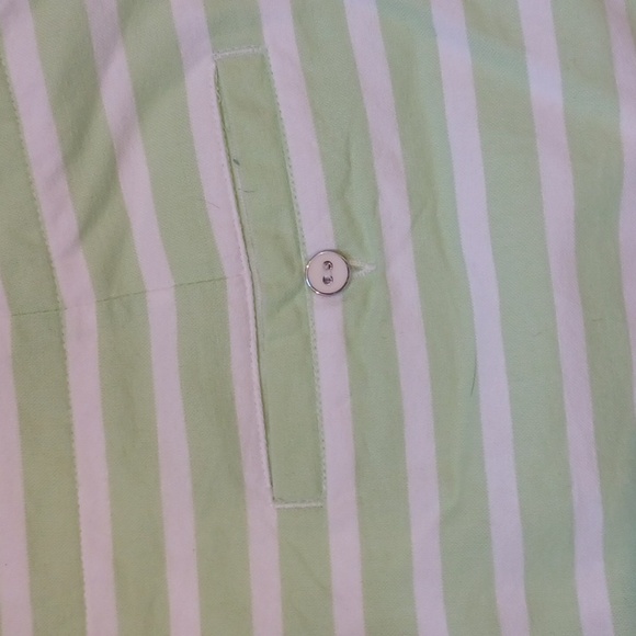 Lady Hagan Mint Green/White Striped Skort - Picture 7 of 8